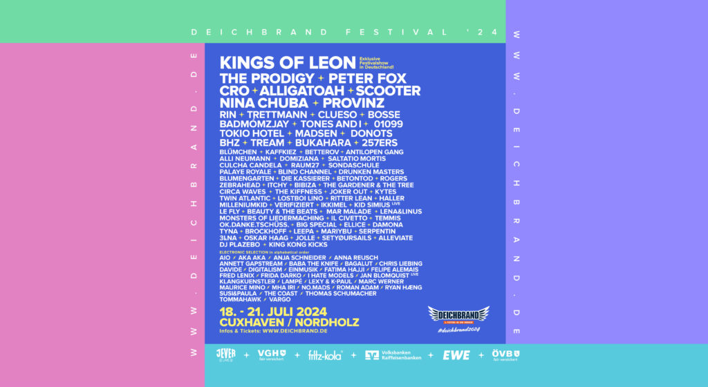 Update: Line-Up