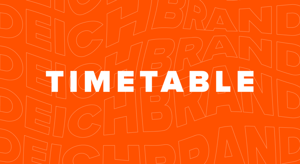 Der Timetable 2024 ist da!