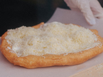 Homemade Langos